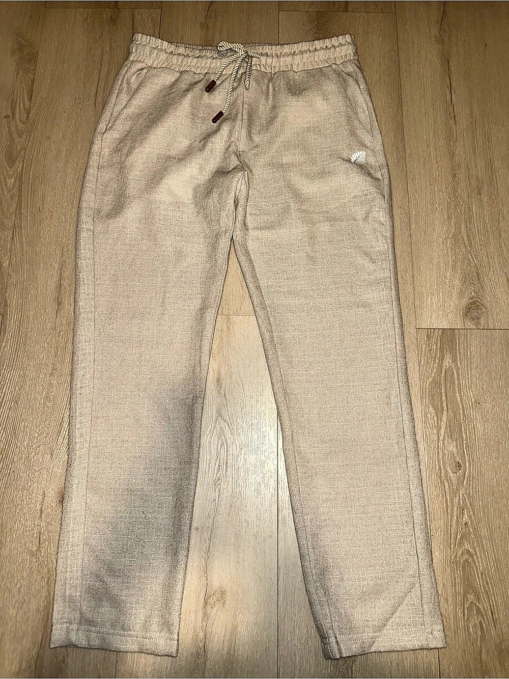 Cabana Mens Pants in Beige Size Small NWT